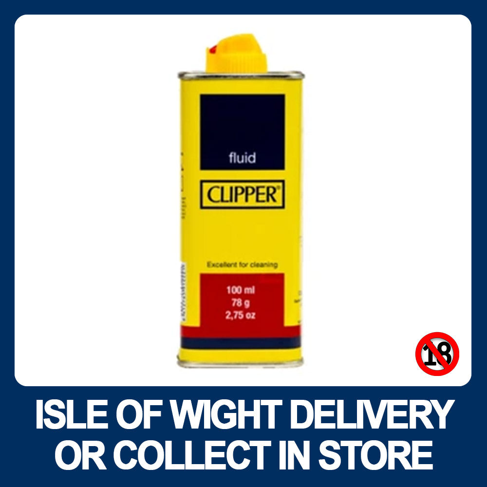 Clipper MC0059UK Lighter Fluid 100ml Tin - Premium Gas Lighters from Clipper - Just $1.95! Shop now at W Hurst & Son (IW) Ltd