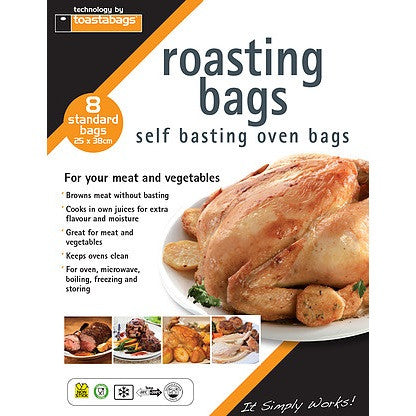 Planit RBS8PP Roasting Bags Pkt8 25cm x 38cm - Premium Roasting Bags / Liners from Planit Products Ltd - Just $1.0! Shop now at W Hurst & Son (IW) Ltd