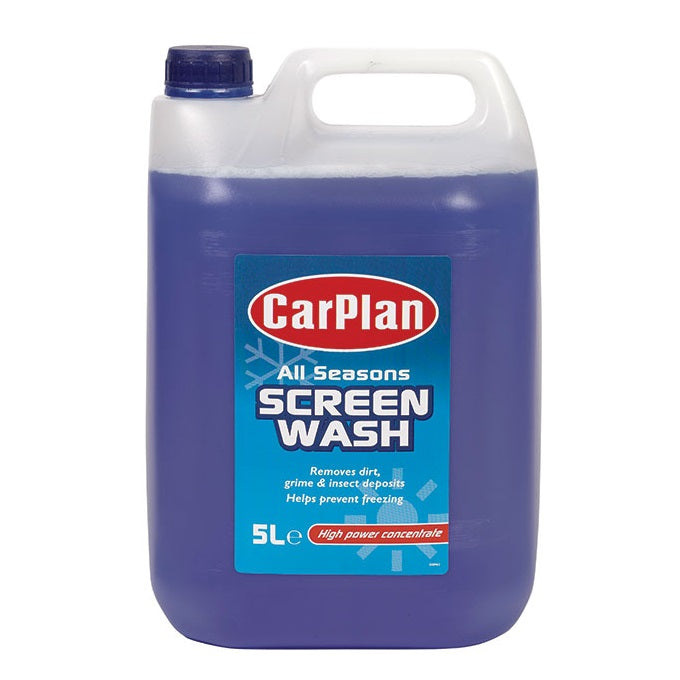 CarPlan SWA005 All Seasons Screen Wash 5Ltr - Premium Screen Cleaner from CarPlan - Just $6.5! Shop now at W Hurst & Son (IW) Ltd