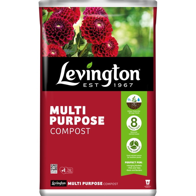 Levingtons Multi Purpose Compost 40 litre - Premium Compost from W Hurst & Son (IW) Ltd - Just $6.5! Shop now at W Hurst & Son (IW) Ltd