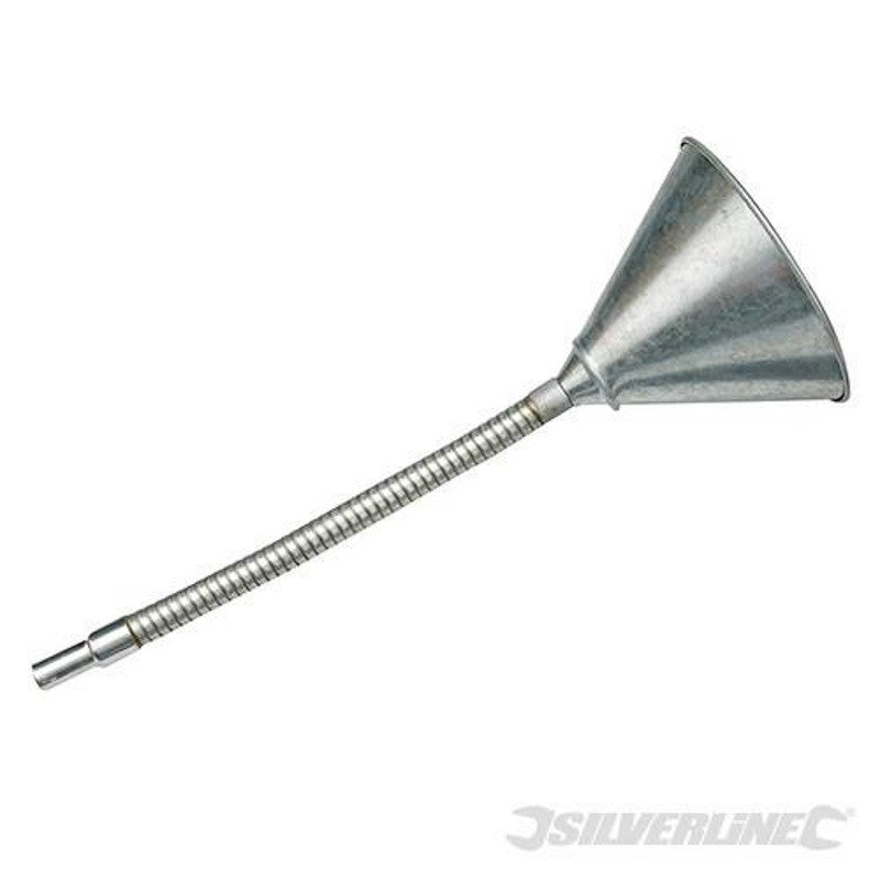 Silverline 868860 Flexible Steel Funnel - Premium Automotive from Toolstream - Just $10.6! Shop now at W Hurst & Son (IW) Ltd