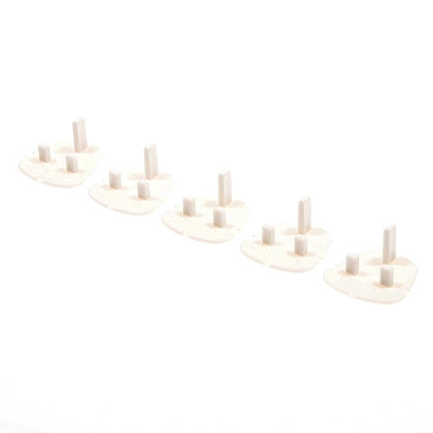 Mains Socket Safety Blanking Plugs Pack of 5 - Premium Plug Adaptors Etc. from SMJ - Just $1.99! Shop now at W Hurst & Son (IW) Ltd