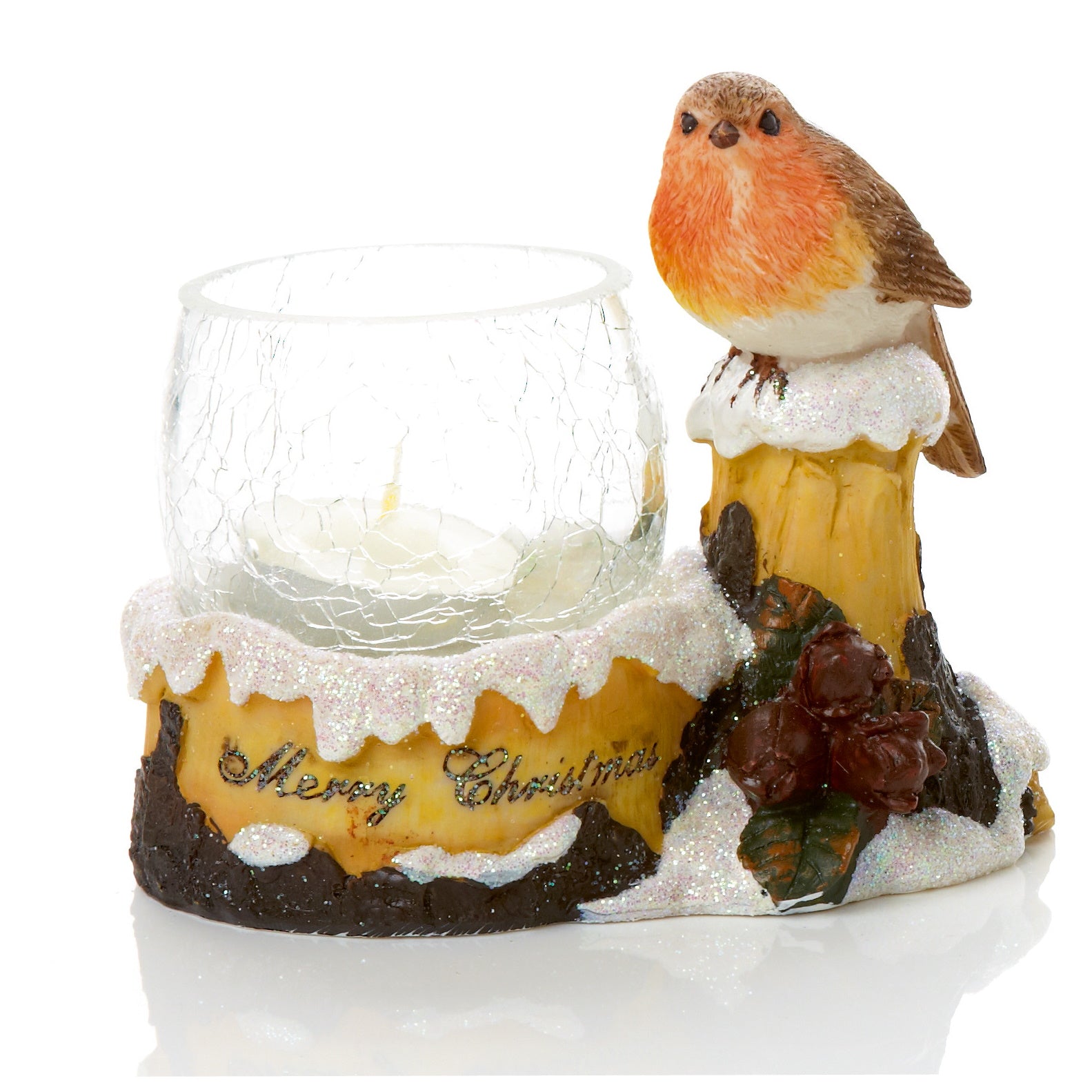 Accents MO095727 Robin Mantelpiece Tealight Holder - Various - Premium Candle Holders from Accents - Just $9.95! Shop now at W Hurst & Son (IW) Ltd