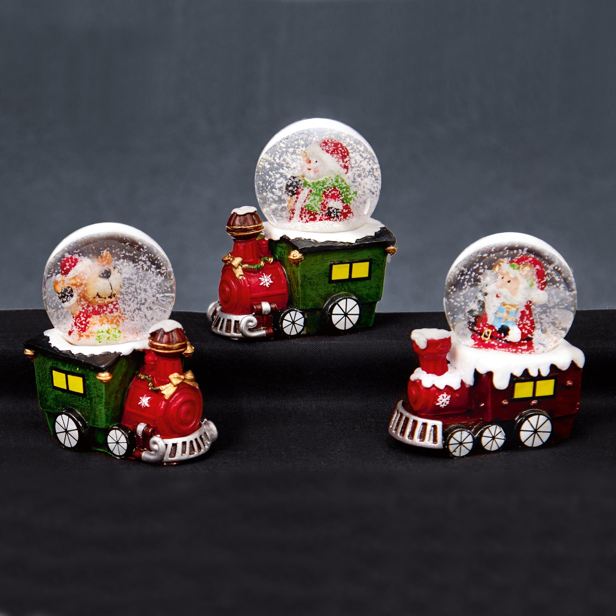 Premier Decorations MO205658 Train Snow Globe 45mm- Various Designs - Premium Christmas Decorations from Premier Decorations - Just $4.99! Shop now at W Hurst & Son (IW) Ltd