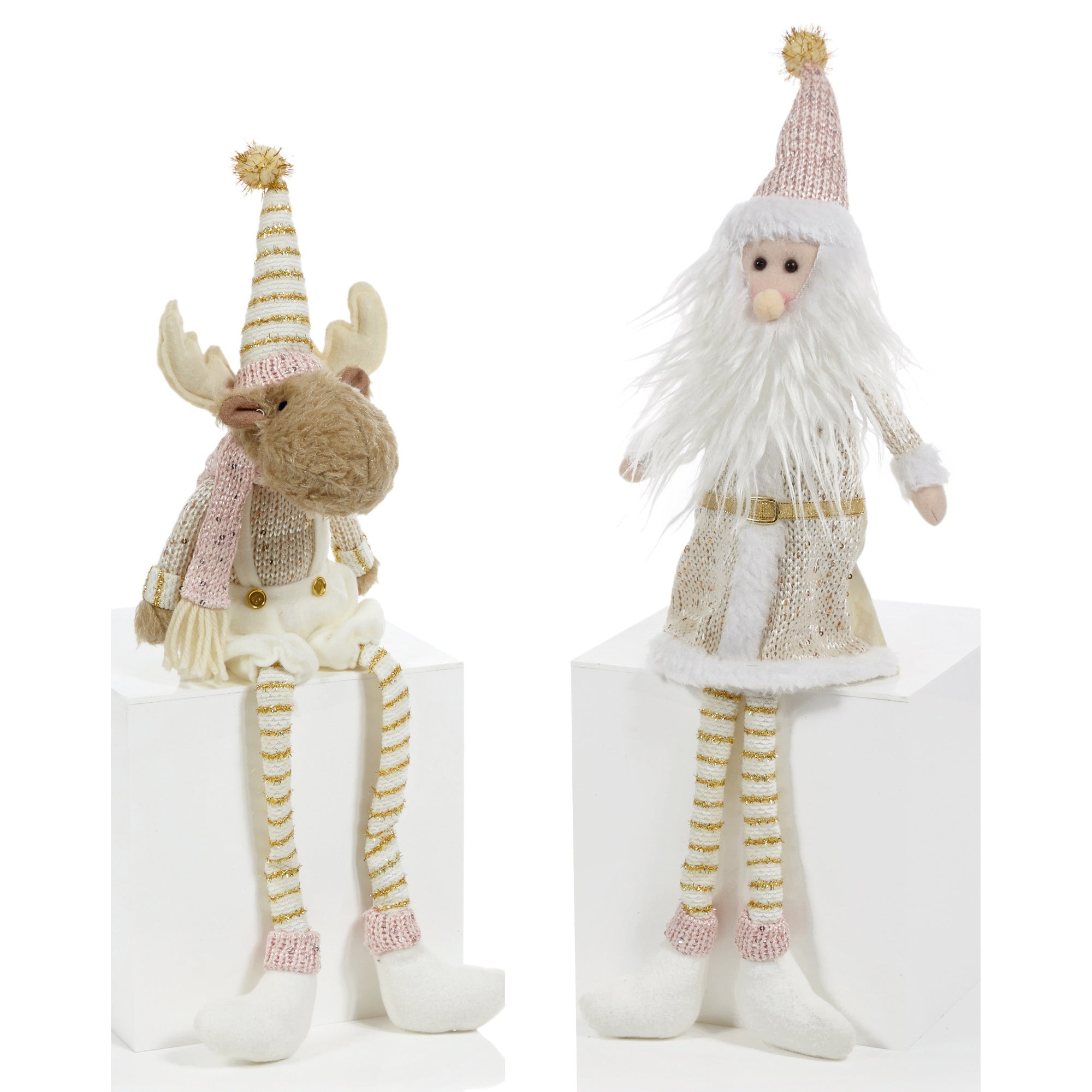 Premier Decorations PL195528 Christmas Character with Long Dangling Legs - Various - Premium Christmas Ornaments from Premier Decorations - Just $15.95! Shop now at W Hurst & Son (IW) Ltd