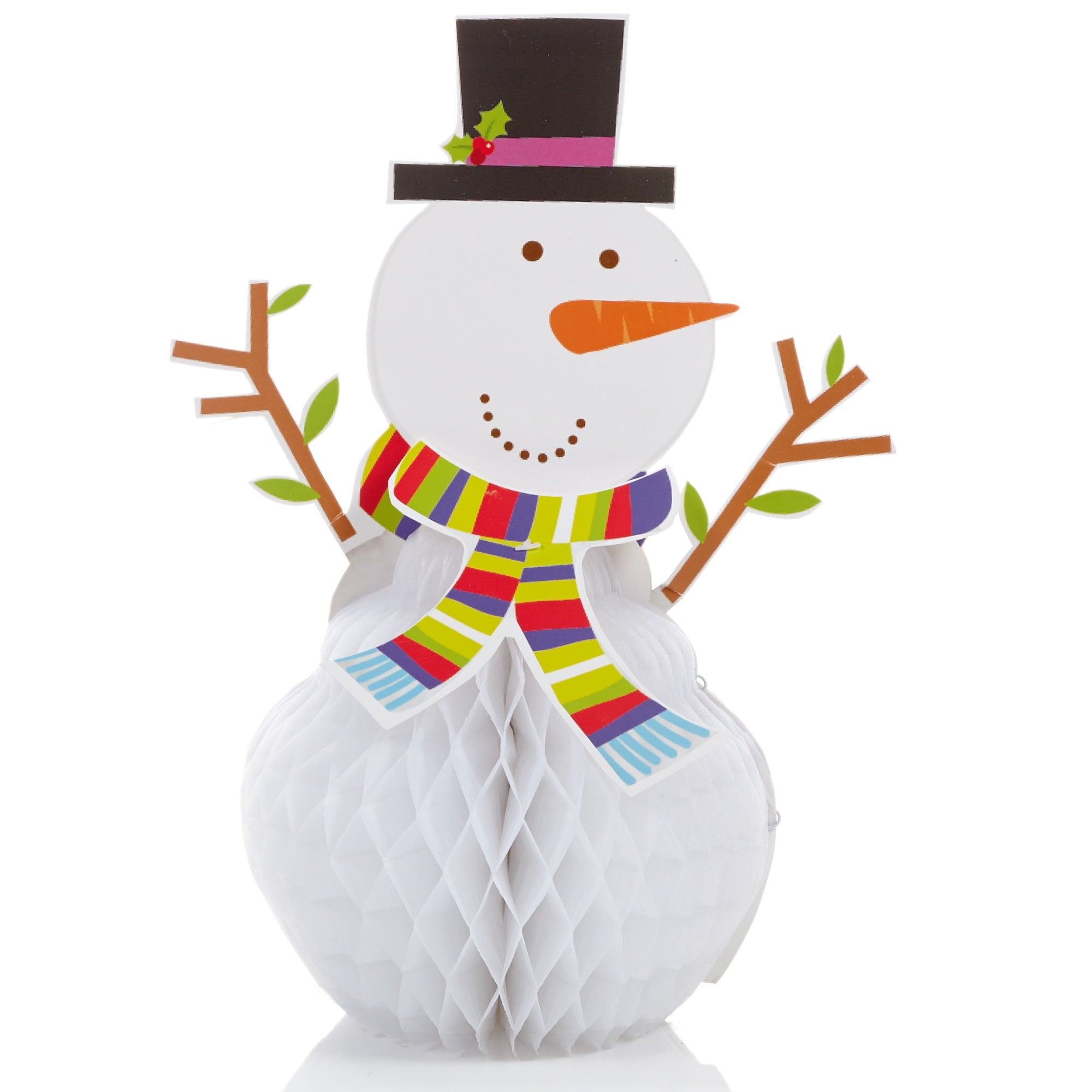 Accents AC195927 Honeycomb Paper Decoration - Various Designs - Premium Christmas Decorations from Premier Decorations - Just $1.99! Shop now at W Hurst & Son (IW) Ltd