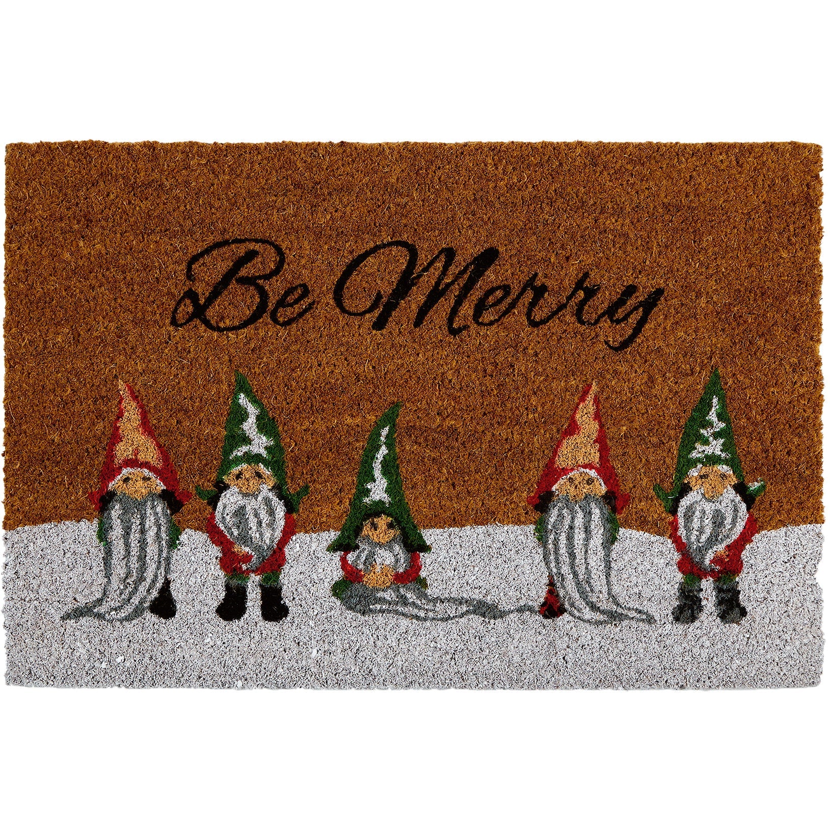 Accents AC211243 Coir Door Mat 40x60cm Gnomes Christmas - Various Designs - Premium Doormats from Premier Decorations - Just $9.95! Shop now at W Hurst & Son (IW) Ltd