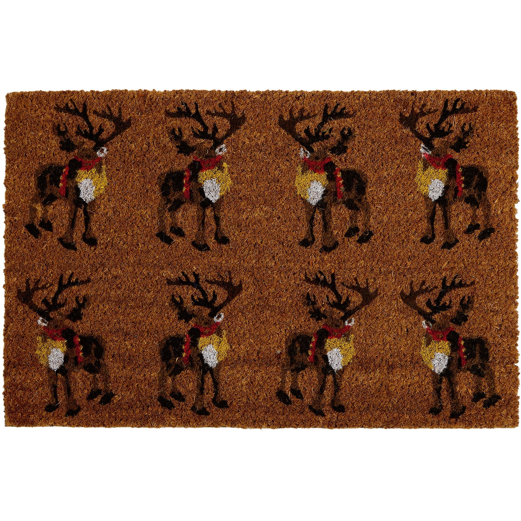 Accents AC211245 Coir Door Mat 40x60cm Reindeers Christmas - Various Designs - Premium Doormats from Premier Decorations - Just $9.95! Shop now at W Hurst & Son (IW) Ltd