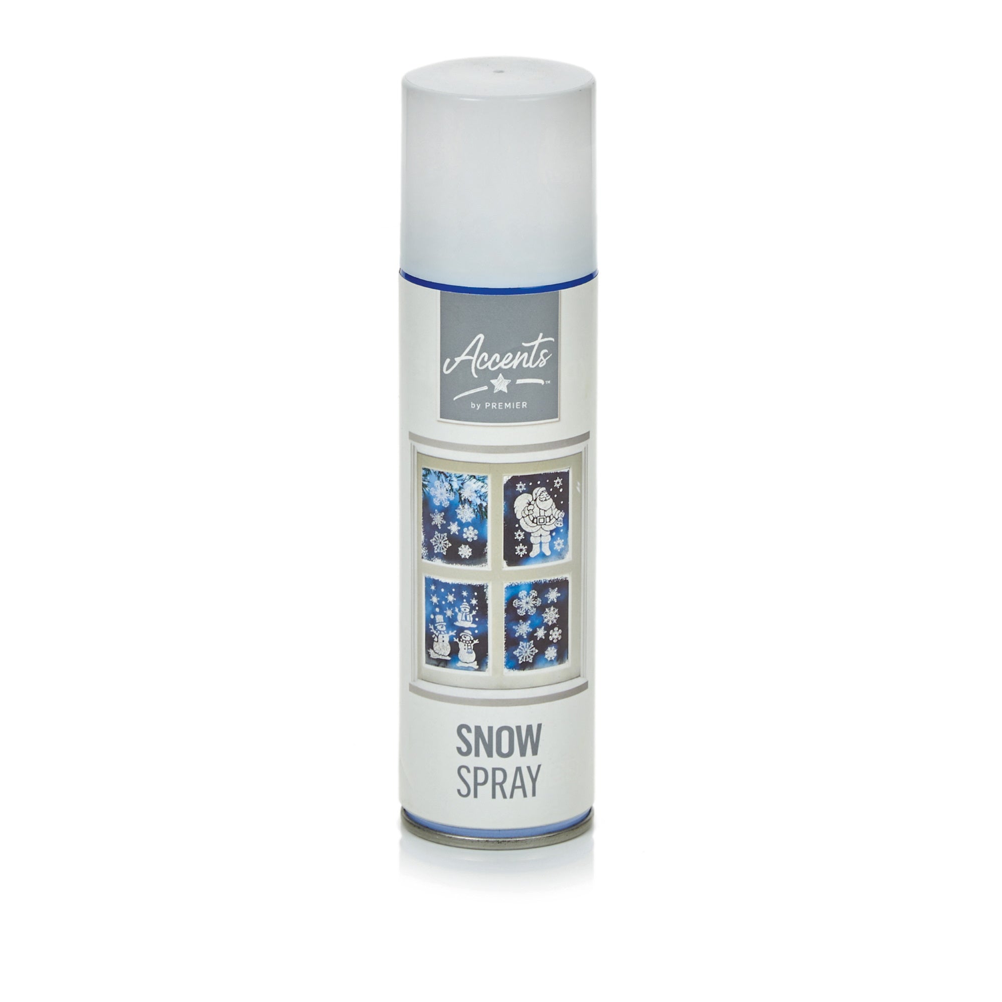 Accents AC362 Snow Spray 150ml - Premium Christmas Decorations from Premier Decorations - Just $1.99! Shop now at W Hurst & Son (IW) Ltd