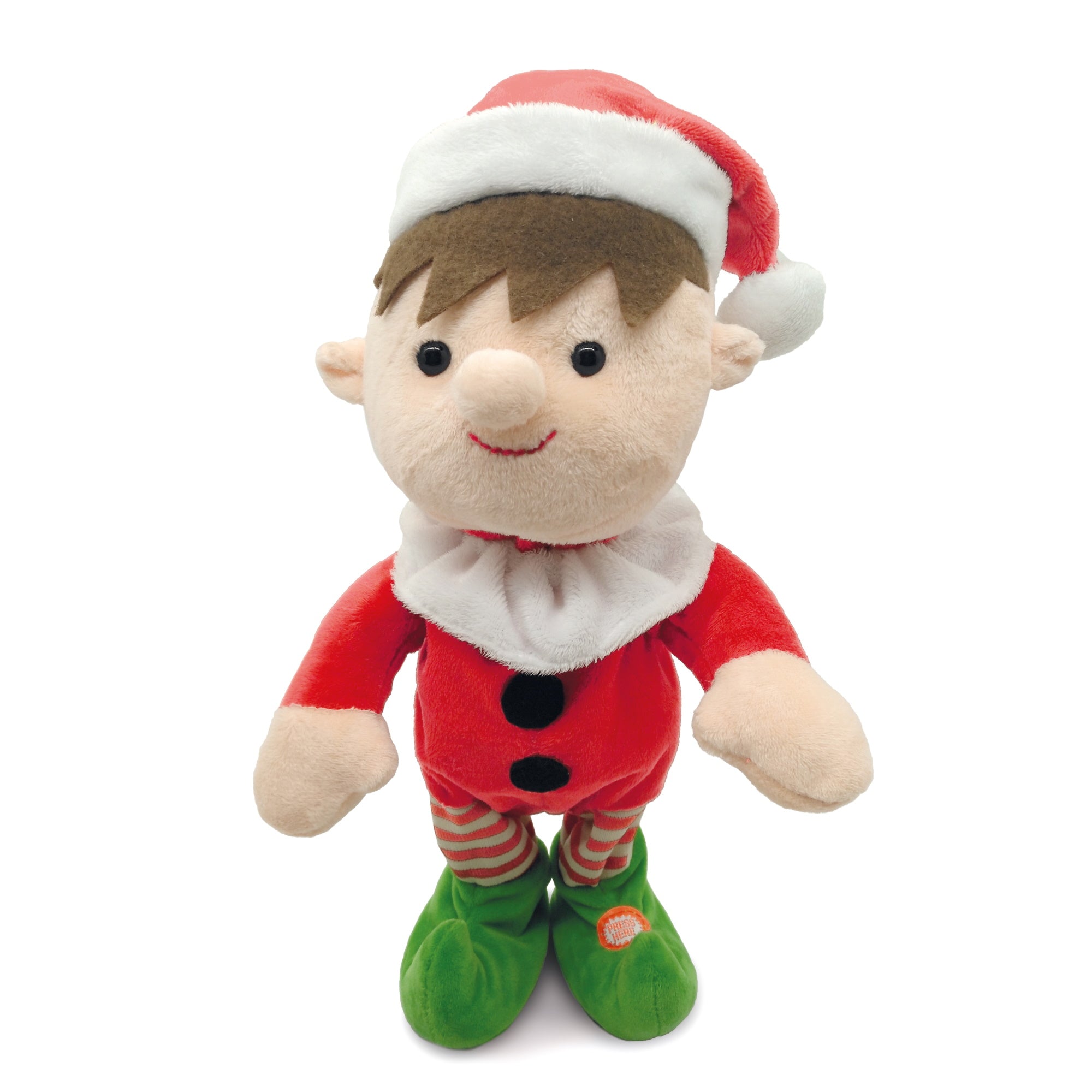 Premier Decorations MB192034 Singing Animated Elf - Premium Christmas Ornaments from Premier Decorations - Just $18.95! Shop now at W Hurst & Son (IW) Ltd