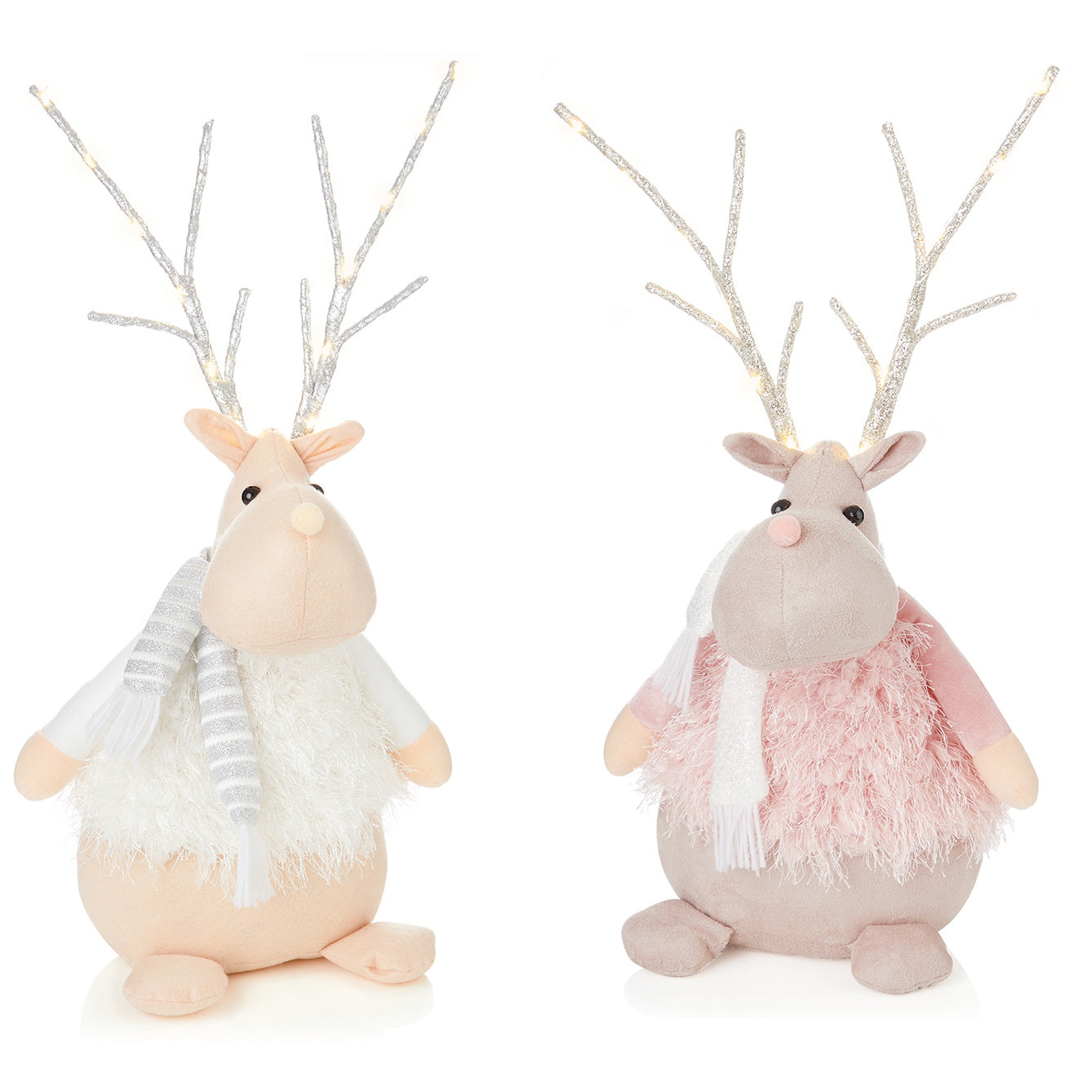 Accent LB211223 BO Lit Sitting Reindeer 52cm - Various Colours - Premium Light Up Decorations from Accents - Just $30.00! Shop now at W Hurst & Son (IW) Ltd