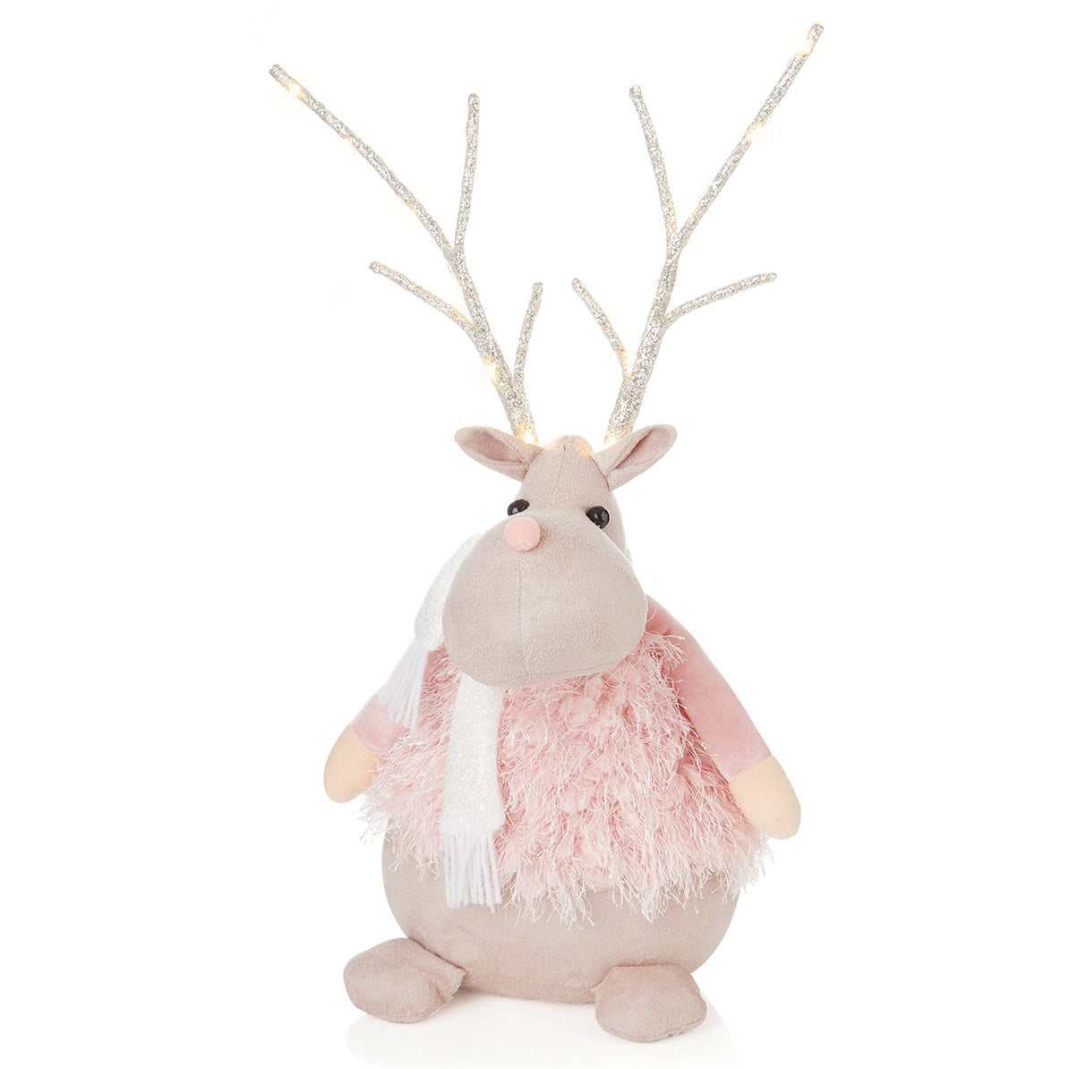 Accent LB211223 BO Lit Sitting Reindeer 52cm - Various Colours Light Up Decorations Accents Accents Brand_Premier Decorations Christmas Lights Christmas Products Collections_All Things Christmas Deck The Halls Decor & Giftware Google Product Home Light Up Decorations Mark.Williams Premier Decorations Product Type_Light Up Decorations Sept22 Xmas