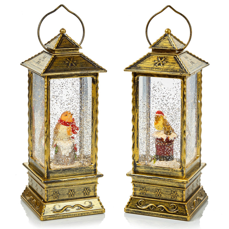Premier LB213315 B/O Robin Glitter Water Spinner - Various Designs ...