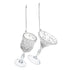 Premier TD176047S Drinking Glass Bauble - Various - Premium Baubles from Premier Decorations - Just $2.99! Shop now at W Hurst & Son (IW) Ltd
