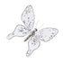 Premier TD205364W Voile Butterfly Sequins Clip - White - Premium Christmas Decorations from Premier Decorations - Just $2.99! Shop now at W Hurst & Son (IW) Ltd