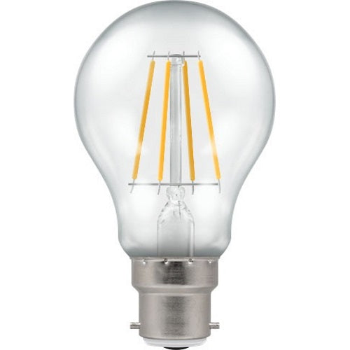Crompton BC LED Filament GLS 5 Watt Warm White Clear - Premium Classic from CROMPTON - Just $4.50! Shop now at W Hurst & Son (IW) Ltd