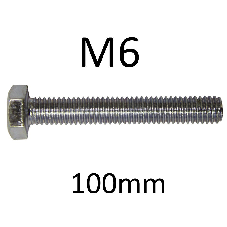 M6 Hex Head BZP Bolts - Various Lengths - Premium M6 Bolts from Olympic Fixings - Just $0.08! Shop now at W Hurst & Son (IW) Ltd