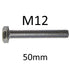 M12 Hex Head BZP Bolts - Various Lengths - Premium M12 Bolts from Olympic Fixings - Just $0.47! Shop now at W Hurst & Son (IW) Ltd