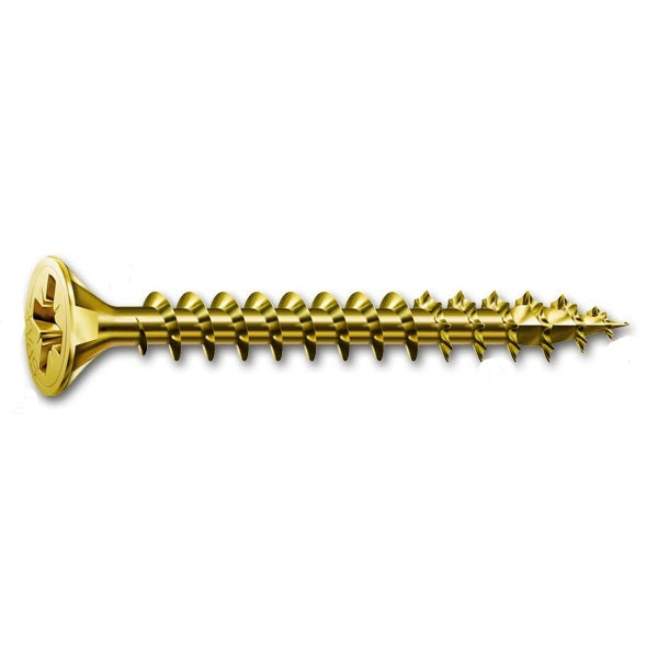 Spax Pozi Yellow Universal Screws - Various Sizes - Premium Spax Screws from Spax - Just $0.04! Shop now at W Hurst & Son (IW) Ltd