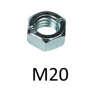Hex BZP Metric Nuts - Various Sizes - Premium Hex Nuts from Fastener Network - Just $0.01! Shop now at W Hurst & Son (IW) Ltd