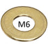 Round Brass Metric Washers - Various Sizes - Premium Metric Washer from Fastener Network - Just $0.05! Shop now at W Hurst & Son (IW) Ltd