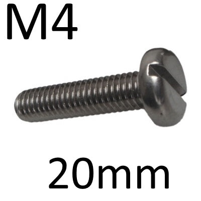 Pan Head Machine Screws S/Steel Metric - Various Sizes - Premium Pan Head Bolts from Stainless Steel Centre Ltd - Just $0.34! Shop now at W Hurst & Son (IW) Ltd