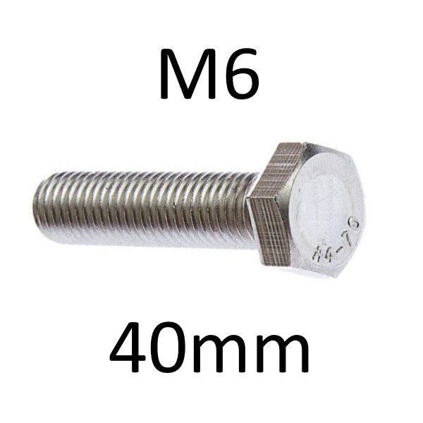 Hex Head S/Steel Machine Screws - Various Sizes - Premium Hex Stainless Steel from Stainless Steel Centre Ltd - Just $0.43! Shop now at W Hurst & Son (IW) Ltd