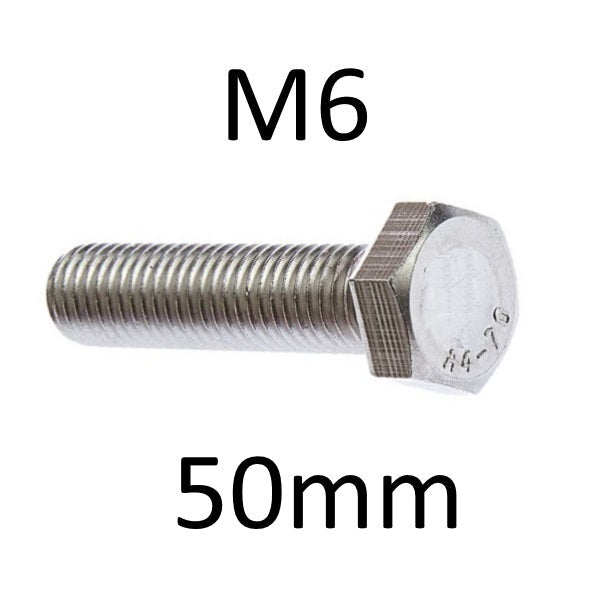 Hex Head S/Steel Machine Screws - Various Sizes - Premium Hex Stainless Steel from Stainless Steel Centre Ltd - Just $0.43! Shop now at W Hurst & Son (IW) Ltd
