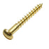 Brass Woodscrews - Round Slotted Head - Various Sizes - Premium Screws from Olympic Fixings - Just $0.06! Shop now at W Hurst & Son (IW) Ltd