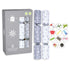 Giftmaker Collection XAMGS500 Silver & White Christmas Crackers Pkt8 - Premium Christmas Decorations from Giftmaker - Just $7.99! Shop now at W Hurst & Son (IW) Ltd