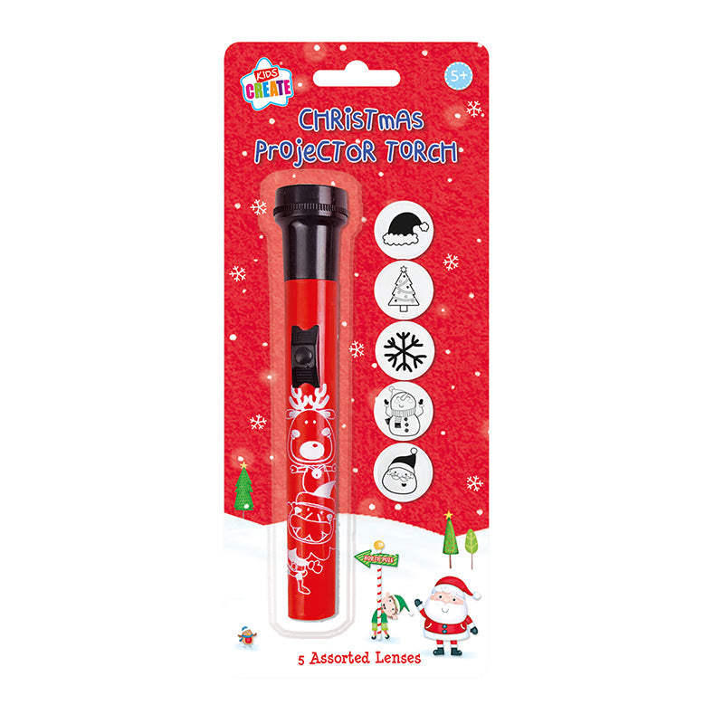 KIds Create XXTORC Christmas Projector Torch - Premium Light Up Decorations from Kids Create - Just $2.99! Shop now at W Hurst & Son (IW) Ltd