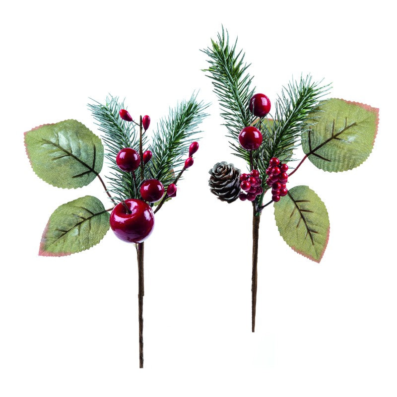 Premier Decorations AC175225 Red Berry Pick 25cm - Assorted - Premium Flower Picks from Premier Decorations - Just $2.6! Shop now at W Hurst & Son (IW) Ltd
