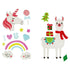 Premier Decorations AC195784 Window Sticker Unicorn/Lama - Premium Christmas Decorations from Premier Decorations - Just $1.25! Shop now at W Hurst & Son (IW) Ltd