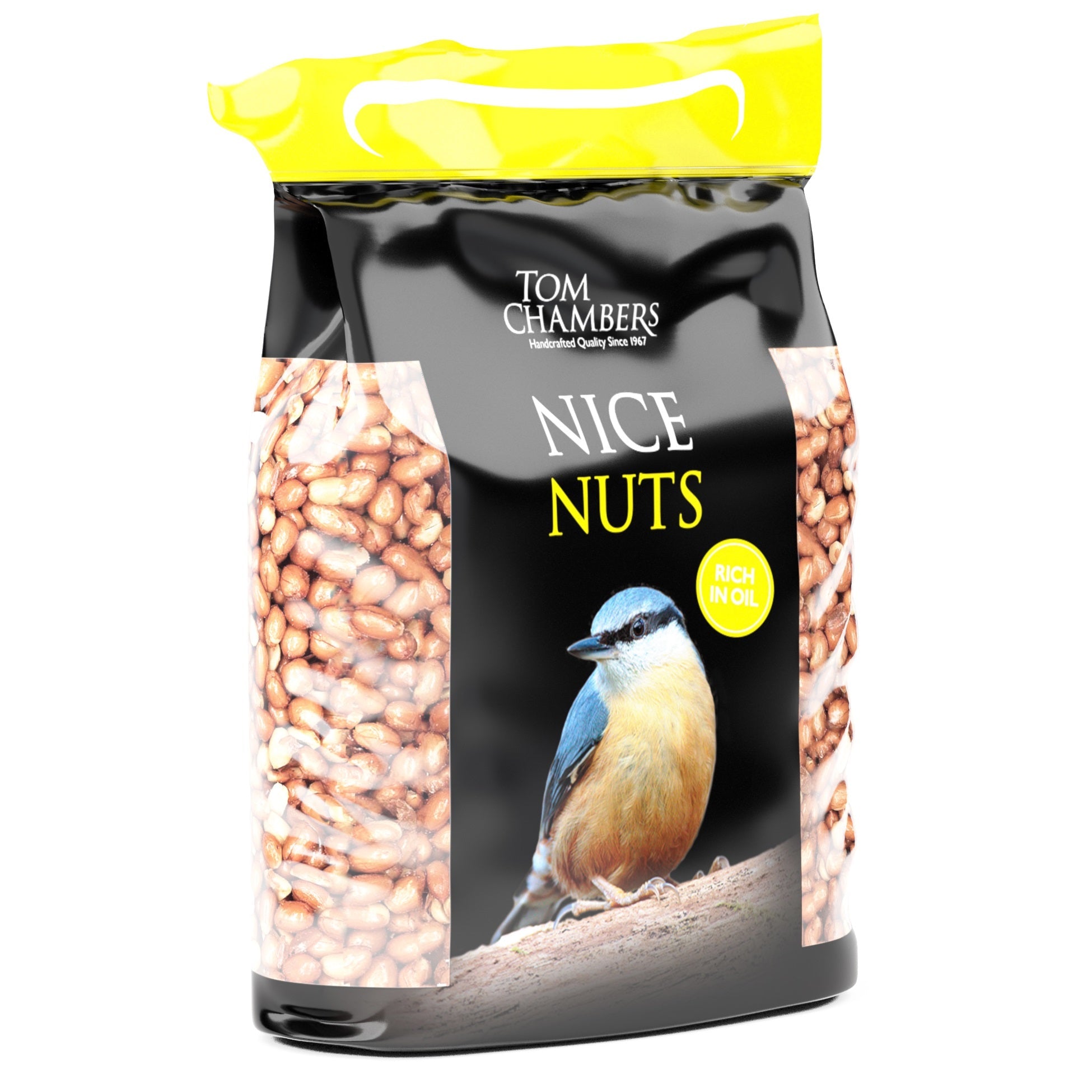 Tom Chambers BFB003 Nice Nuts 1kg Bird Food - Premium Bird Feed from Tom Chambers - Just $5.95! Shop now at W Hurst & Son (IW) Ltd