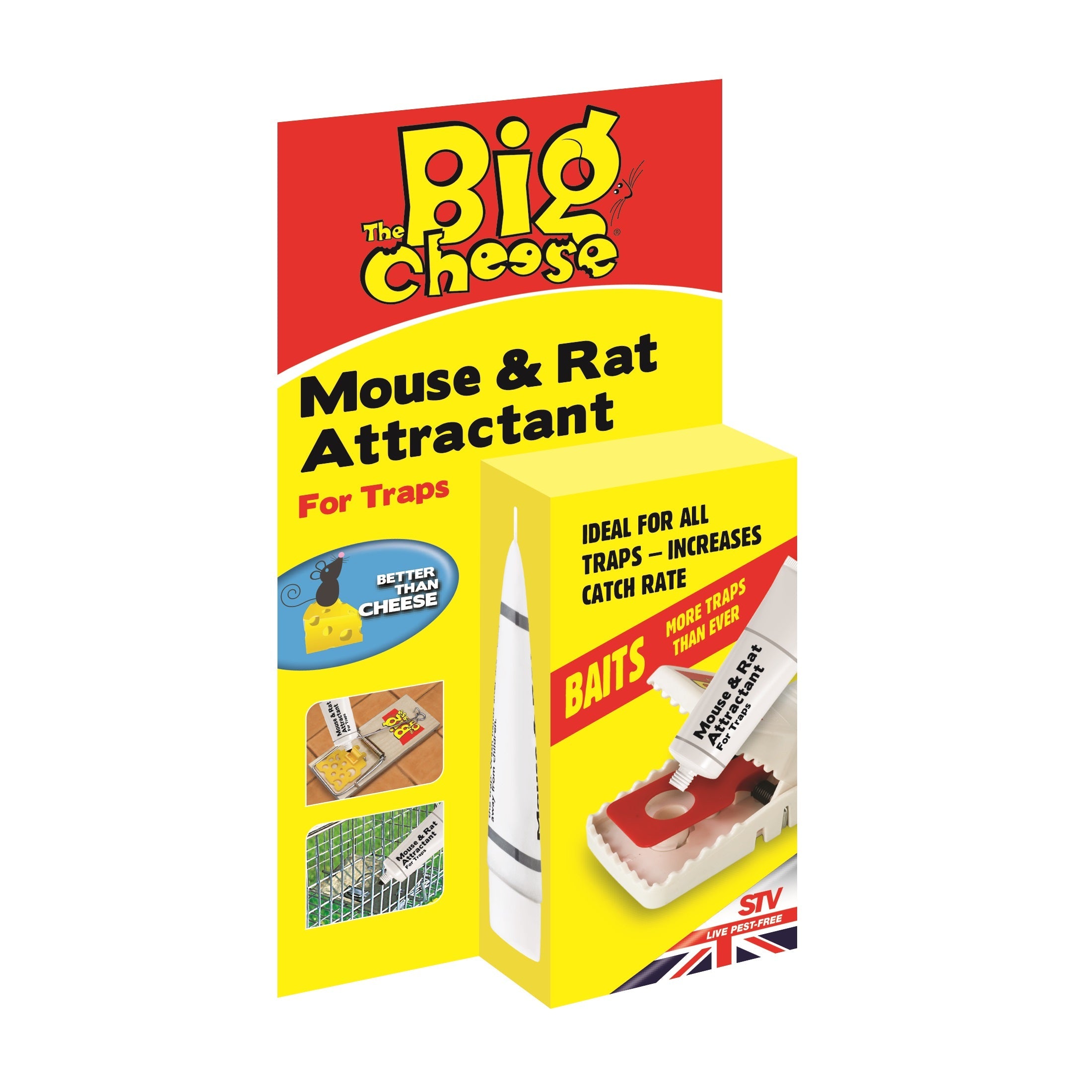 The Big Cheese STV163 Mouse & Rat Attractant 26g Tube - Premium Rodent from STV - Just $5.3! Shop now at W Hurst & Son (IW) Ltd