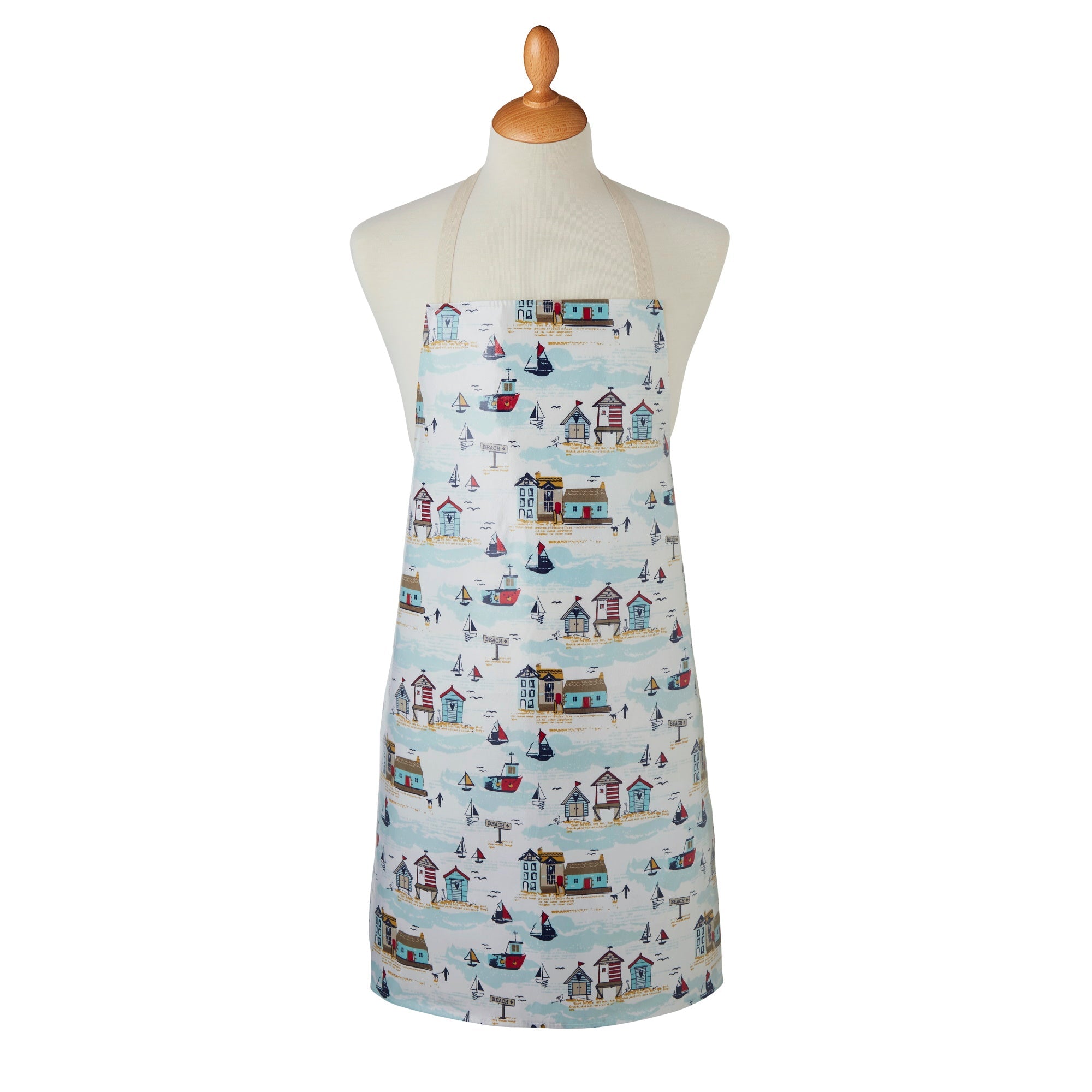 Cooksmart Beside The Seaside PVC Apron 59x81cm - Premium Aprons from City Look Imports - Just $7.99! Shop now at W Hurst & Son (IW) Ltd