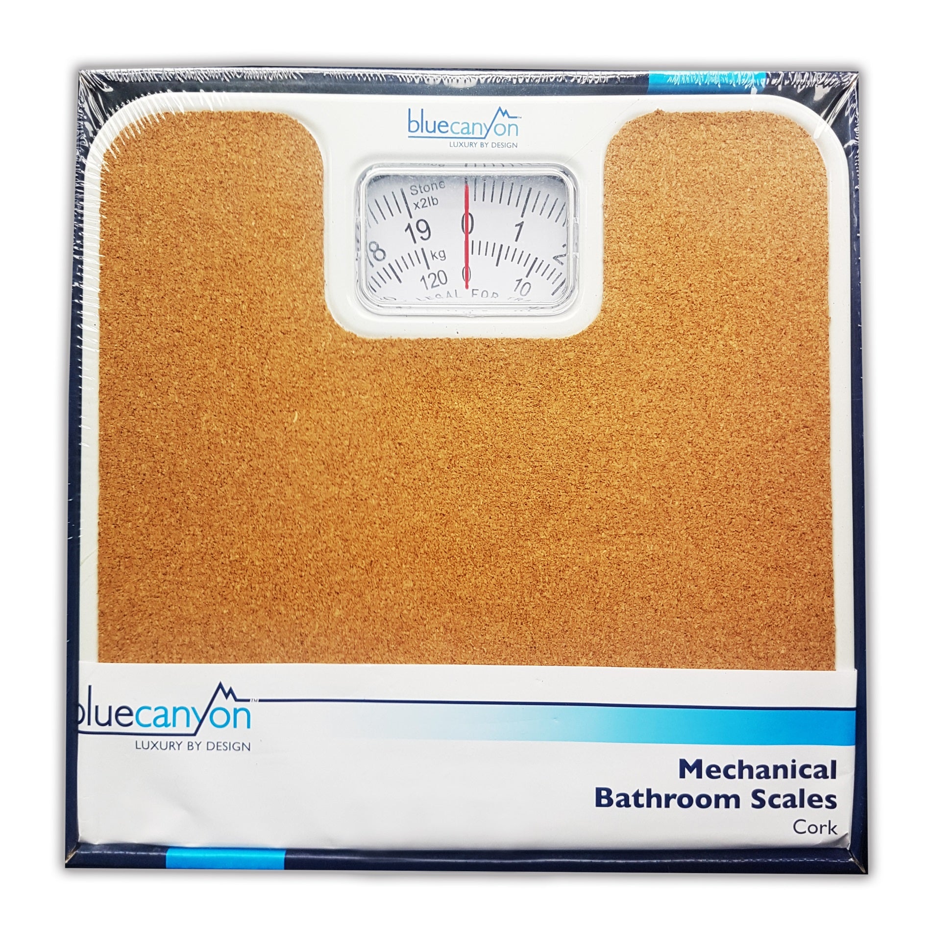 Blue Canyon BS-3063/CO Mechanical Bathroom Scale Cork - Premium Bathroom Scales from Blue Canyon - Just $13.5! Shop now at W Hurst & Son (IW) Ltd