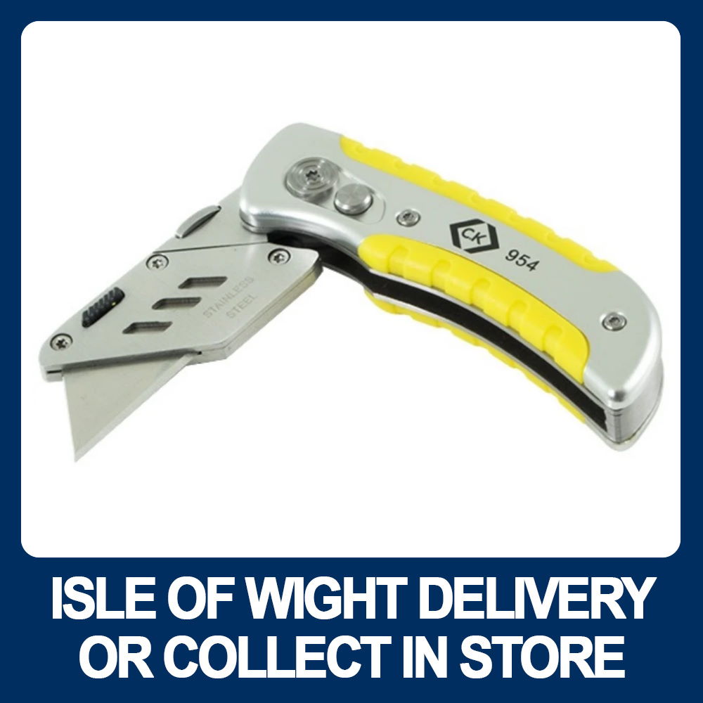 C.K T0954 Folding Utility Knife - Premium Knives from Carl Kammerling - Just $10.50! Shop now at W Hurst & Son (IW) Ltd