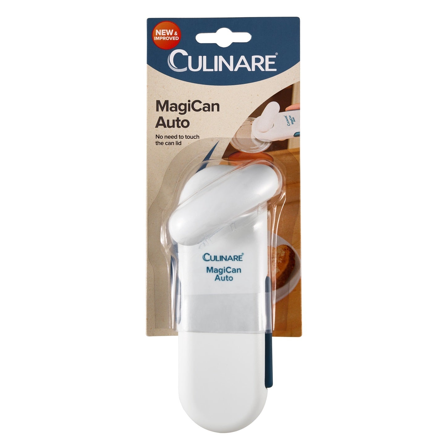 Culinare C10011 Magican Auto White - Premium Can & Jar Openers from CULINAIRE - Just $11.50! Shop now at W Hurst & Son (IW) Ltd