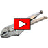 Amtech Locking Grip Plier 10" (250mm) - Premium Locking Pliers from DK Tools - Just $4.5! Shop now at W Hurst & Son (IW) Ltd
