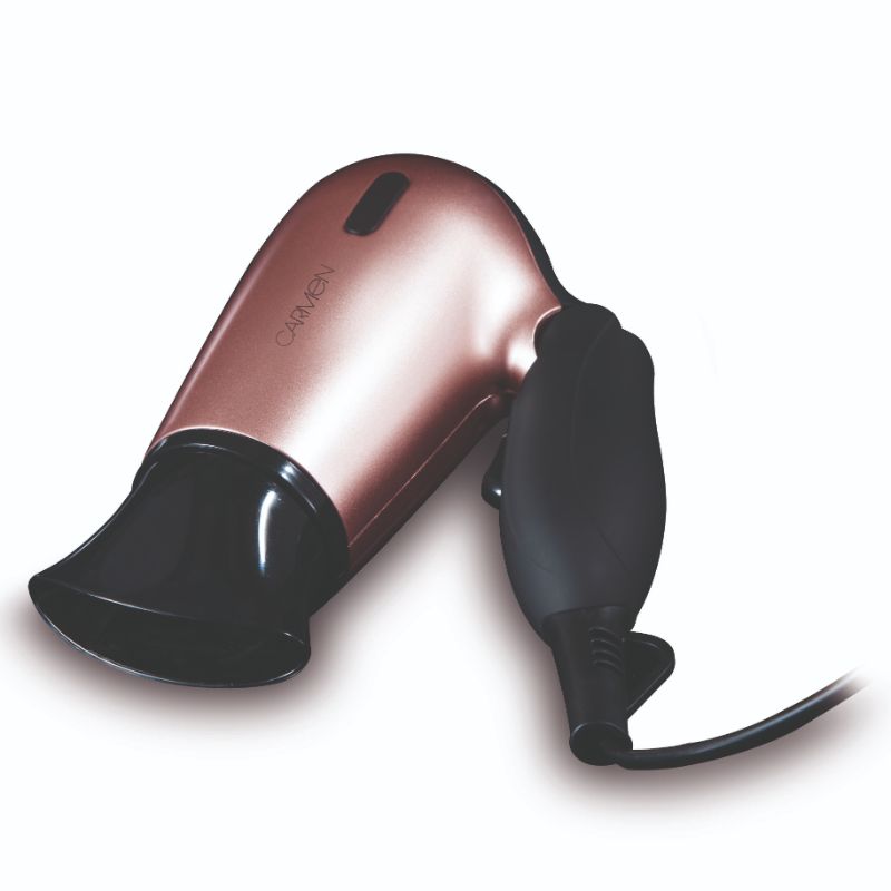 Carmen C80020 Noir Travel Hair Dryer 1200w Travel Hair Dryers Carmen Brand_Carmen Collections_Travel Goods Google Product Hair Dryers & Grooming Product Type_Travel Hair Dryers Travel Goods