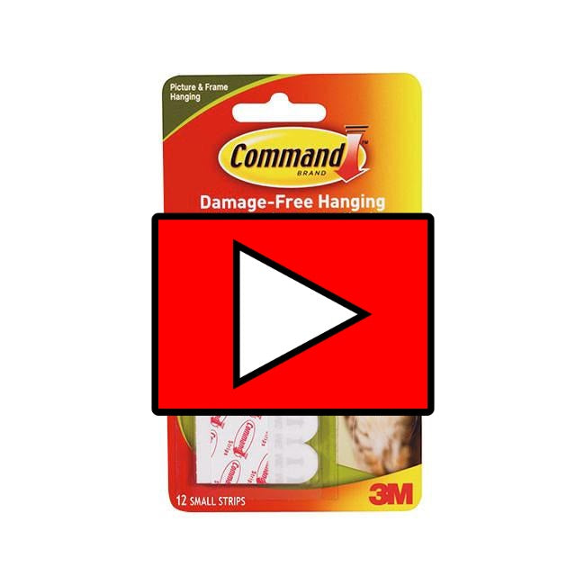 Command 17024 Poster Strips Picture Hanging COMMAND Brand_Command Collections_Picture Hanging Collections_Tapes / Adhesives Command Brand Google Product Ironmongery Picture Hanging Product Type_Picture Hanging Tapes & Adhesives