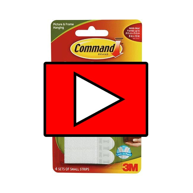 Command 17202 Small Picture Strips Picture Hanging COMMAND Brand_Command Collections_Picture Hanging Collections_Tapes / Adhesives Command Brand Google Product Ironmongery Picture Hanging Product Type_Picture Hanging Tapes & Adhesives