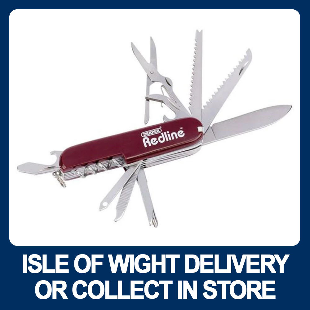 Draper 67679 Multi Function Pocket Knife - Premium Penknives / Multi-Tools from Draper - Just $5.70! Shop now at W Hurst & Son (IW) Ltd
