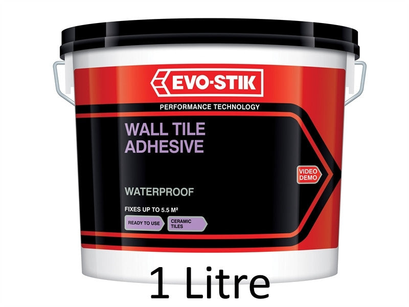 Evo-Stik Waterproof Wall Tile Adhesive - Various Sizes - Premium Tile Adhesive / Grout from Evo-Stik - Just $7.40! Shop now at W Hurst & Son (IW) Ltd