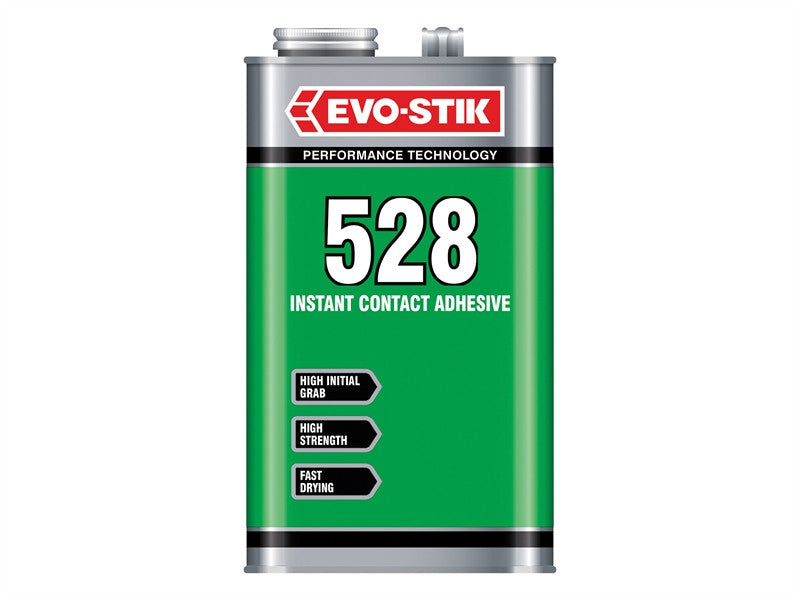 Evo-Stik 528 Instant Contact Adhesive 1 Litre - Premium Grab Adhesives from Evo-Stik - Just $30.95! Shop now at W Hurst & Son (IW) Ltd