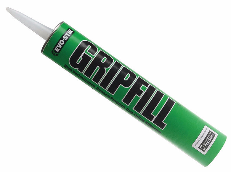 Evo-Stik Gripfill Adhesive 350ml - Premium Grab Adhesives from Evo-Stik - Just $3.95! Shop now at W Hurst & Son (IW) Ltd