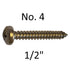 Holt Marine No.4 S/Steel Pan Head Pozi Self Tapper Screws Pkt15 - Premium Screws from Holt Marine - Just $3.75! Shop now at W Hurst & Son (IW) Ltd