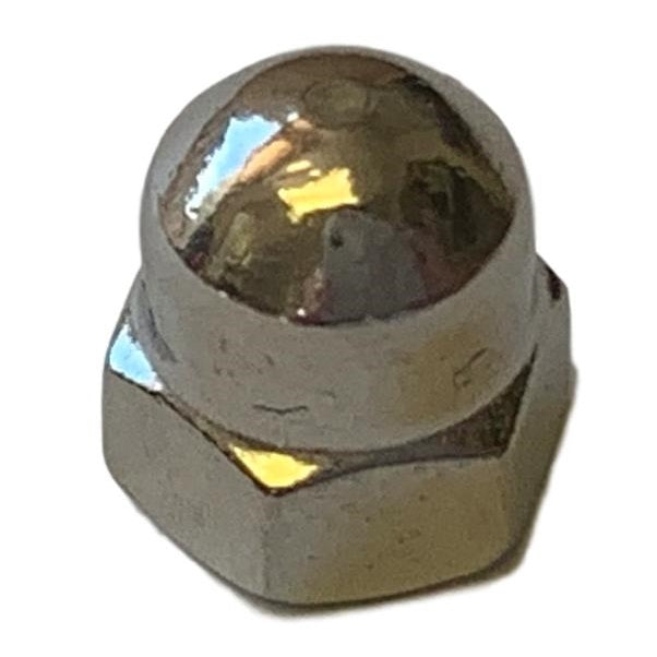 Holt Marine F565 Dome Hex M4 Stainless Steel Metric Nuts Pkt2 - Premium Dome Nuts from Holt Marine - Just $2.95! Shop now at W Hurst & Son (IW) Ltd