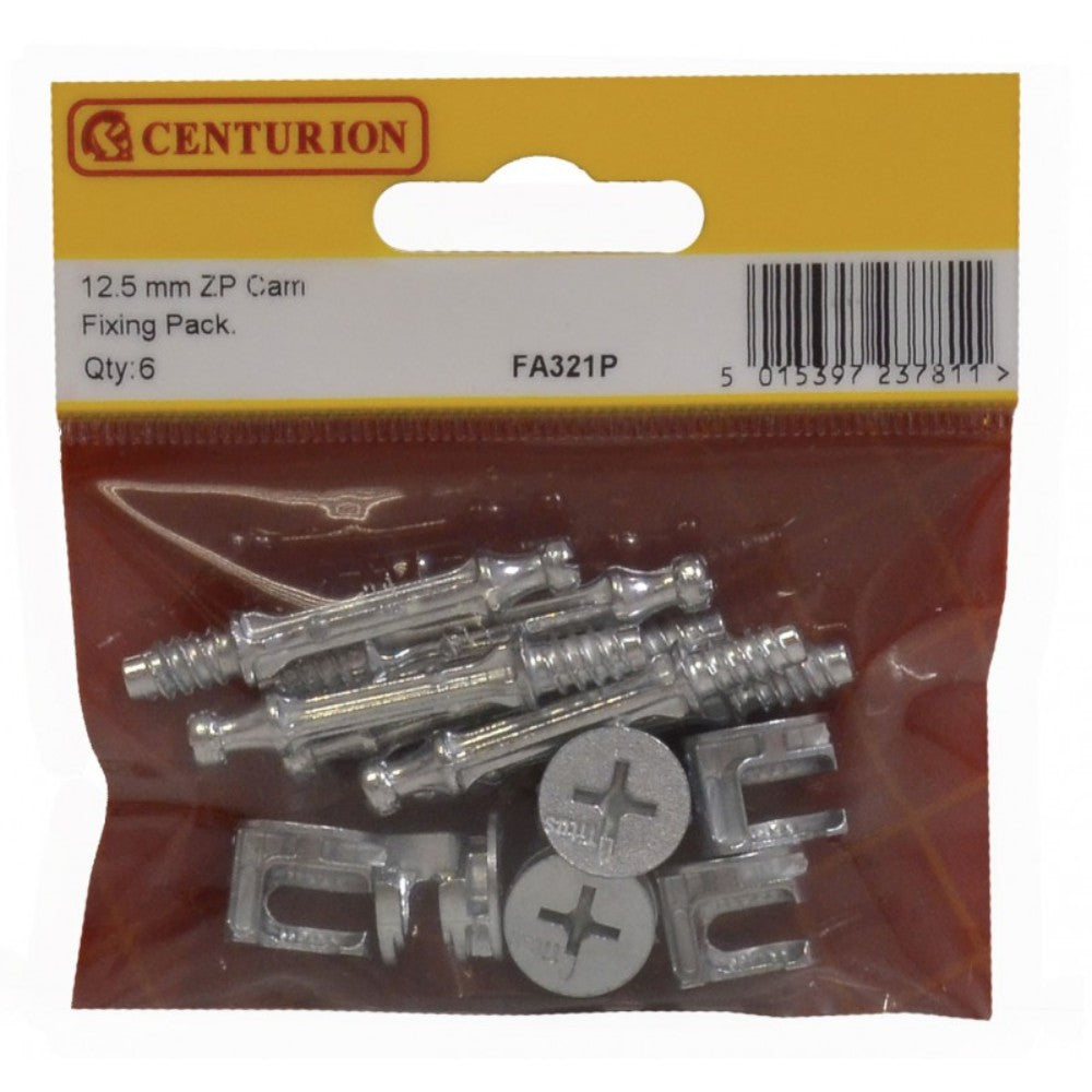 Centurion FA321P Universal Cam Fixing Pack of 6 - Premium B from Centurion - Just $3.4! Shop now at W Hurst & Son (IW) Ltd